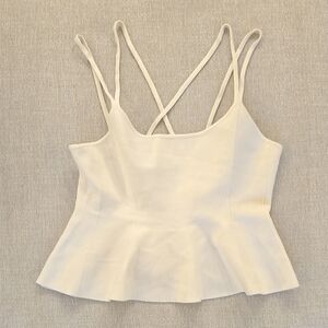 Anthropologie Cream Camisole Top